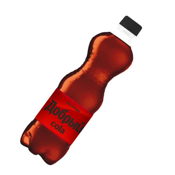 Напиток Добрый Кола (без Сахара) 0,5л