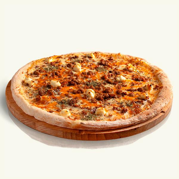 Пицца Фермерская с луковым конфитюром